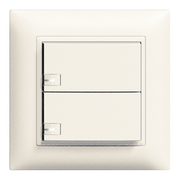 [325022000] UP-Taster KNX 2-fach Edue ws