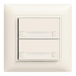 [325026000] UP-Taster KNX 2-fach Edue ws