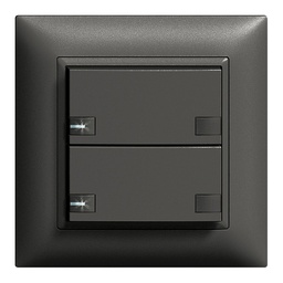 [325027950] UP-Taster KNX 2-fach Edue sz