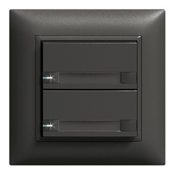 [325028950] UP-Taster KNX 2-fach Edue sz