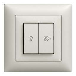 [228421030] UP-Schalter f.Licht u.Ventilat