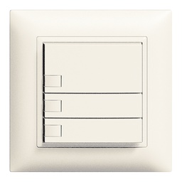 [325030000] UP-Taster KNX 3-fach Edue ws