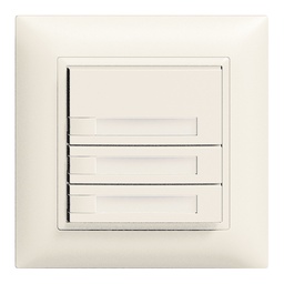 [325031000] UP-Taster KNX 3-fach Edue ws