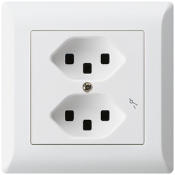 [657050008] UP-Steckdose KLI 2×T23 1×S C