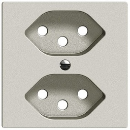 [378100030] Frontplatte Edue 2×T13 hgu