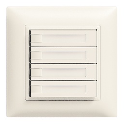 [325041000] UP-Taster KNX 4-fach Edue ws