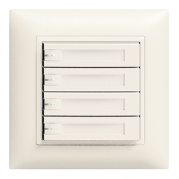 [325043000] UP-Taster KNX 4-fach Edue ws