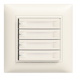 [325048000] UP-Taster KNX 4-fach Edue ws