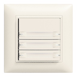 [325063000] UP-Taster KNX 6-fach Edue ws