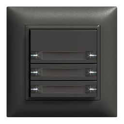 [325063950] UP-Taster KNX 6-fach Edue sz
