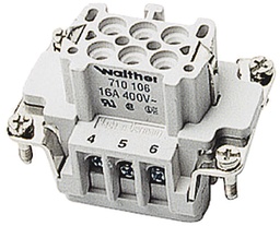 [727910007] Buchseneinsatz B6 0,5-2,5mm²