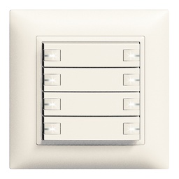 [325082000] UP-Taster KNX 8-fach Edue ws