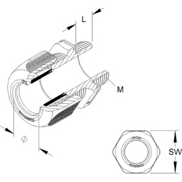 [121742649] Kabelverschraubung M20 7-12mm