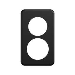 [374021250] Abdeckplatte SDUE 2×1 sz