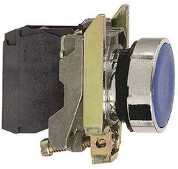 [468203063] EB-Taster flach SE 1S bl